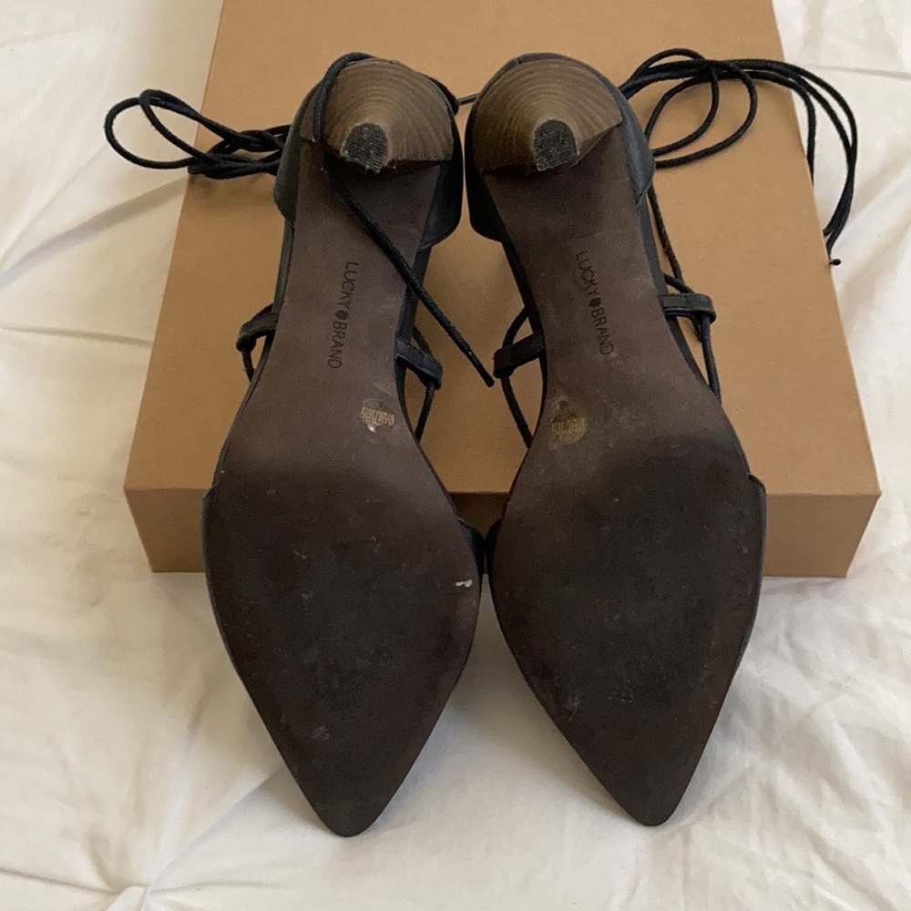 Lucky brand Sabreena heel black 6.5 - Picture 5 of 5